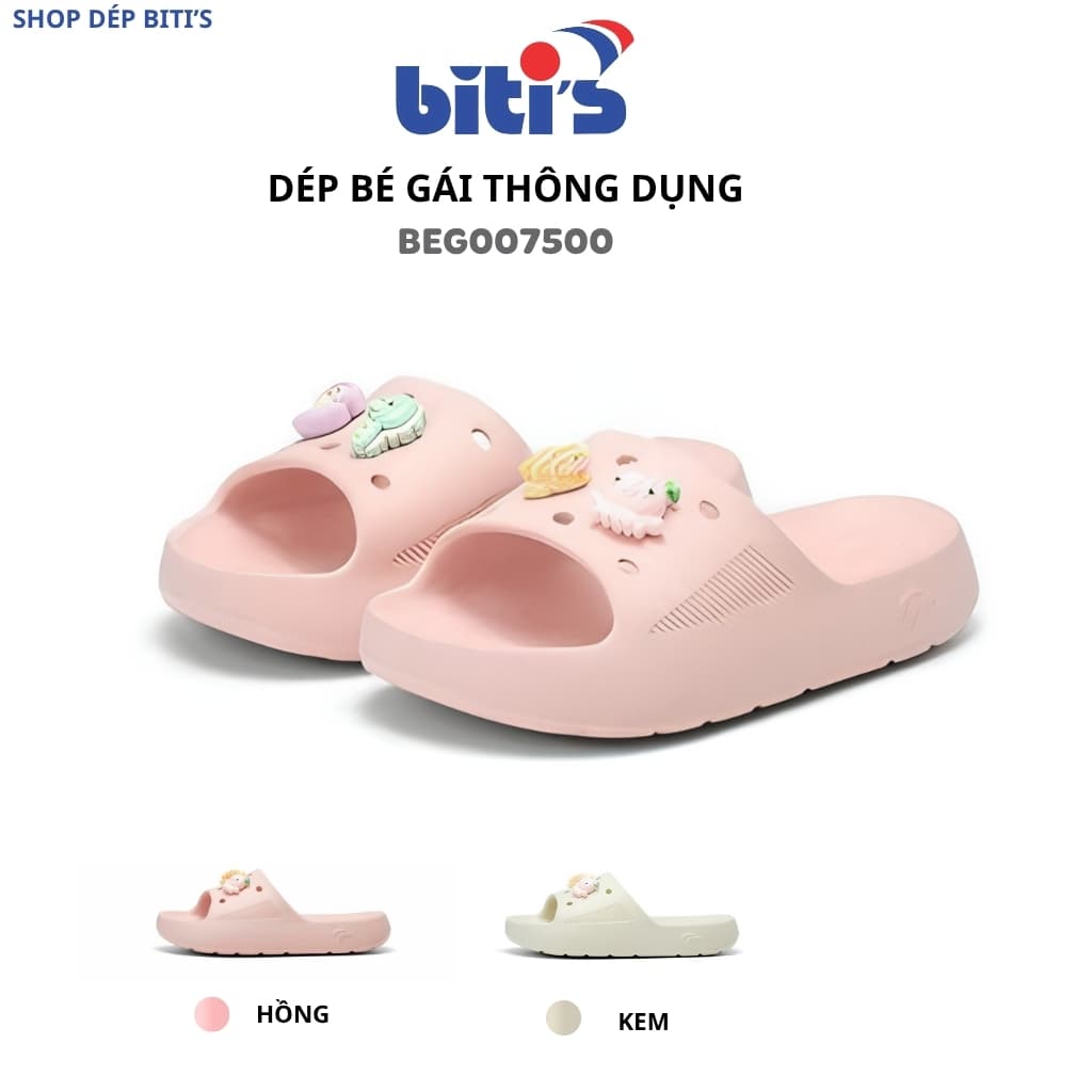 Dép Biti's Bé Gái Xinh Xắn Siêu Nhẹ Biti's BEG0075
