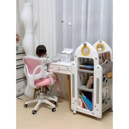 [Hàng loại 1] Ghế học sinh chống gù chống cận cho bé – ghế xoay có bánh xe, tựa lưng êm, gác chân tiện lợi 5