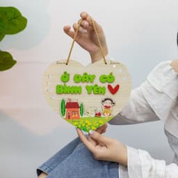 Bảng Gỗ Quy Tắc Gia Đình Siêu Hot, Tranh Gỗ Treo Trang Trí Nhà Của, Gia Đình [Đủ Size] 8