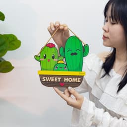 Bảng Gỗ Quy Tắc Gia Đình Siêu Hot, Tranh Gỗ Treo Trang Trí Nhà Của, Gia Đình [Đủ Size] 9