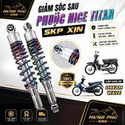 Giảm sóc nice titan skp xin (phuộc sau nice titan) 1