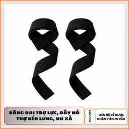 Bộ 2 Băng đai trợ lực, bảo vệ cổ tay khi nâng tạ, đu xà cho nam và nữ 7