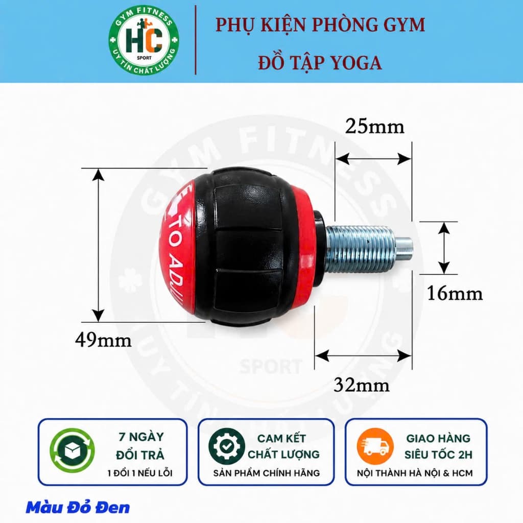 Chốt rút M16 máy tập gym
