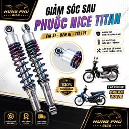 Giảm sóc sau nice titan lắp các loại xe 1