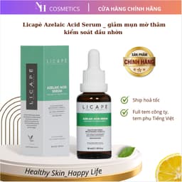 [TEM CTY] Tinh Chất Giảm Mụn Licape Azelaic Acid Serum 30ml Mờ Thâm, Kiểm Soát Dầu Nhờn 1