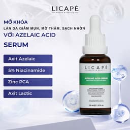 [TEM CTY] Tinh Chất Giảm Mụn Licape Azelaic Acid Serum 30ml Mờ Thâm, Kiểm Soát Dầu Nhờn 2