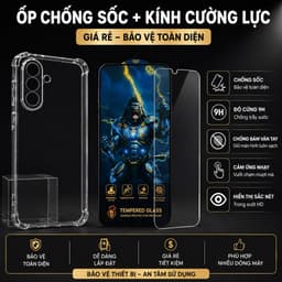 Ốp lưng Samsung A07 / A17 / A37 / A57, TPU đen / CHỐNG SỐC bảo vệ camera 5