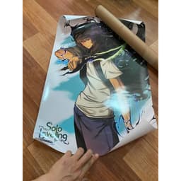 (seal+pos) Bộ 5q vở solo Leveling Tôi Thăng Cấp Một Mình Tập 1-5 seal kèm poster - Sololeveling 2