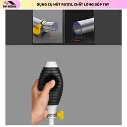 Ống Hút Chất Lỏng Cầm Tay Đa Năng, Dụng Cụ Hút Xăng Dầu Rượu Nước Thủy Canh Tiện Lợi Dễ Sử Dụng Cho Gia Đình Và Ô Tô 5