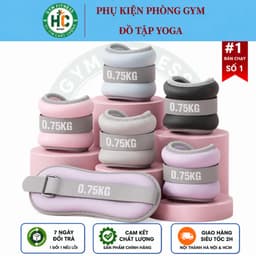 Tạ Đeo Tay TGG Tạ Chân Túi tạ chân dành cho gym Chất Liệu Bột Sắt Mịn Tập Gym Tập Yoga Tại Nhà 1