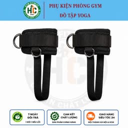 Quấn Cổ Chân Có Dây Cố Định Giầy 4 Vị Trí Móc - Kickback Strap Tập Chân Mông Với Cáp Tại Phòng GYM 1