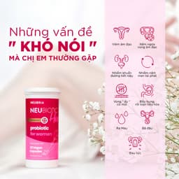 Viên uống bổ sung lợi khuẩn nữ Neubria Neubiotic Her hộp 30 viên 2