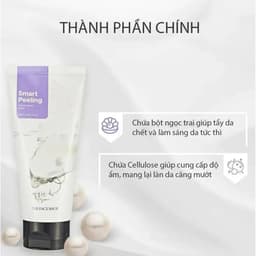 Tẩy Tế Bào Chết The Face Shop Smart Peeling White Jewel 120ml 3
