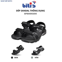 Sandal PU Phun Bé Trai Biti's BPB000200 Chống Trượt Size từ 36 - 40 1