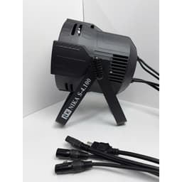Đèn PAR COB NIKA 4x100W 4 mắt LED sân khấu điều khiển DMX và remote từ xa cho tiệc cưới, sự kiện 10