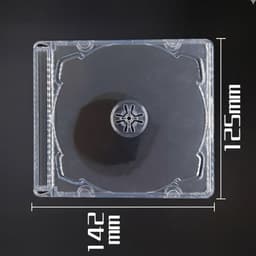 Vỏ Đĩa Super Jewel case /box CD / DVD Nhựa bo tròn 1