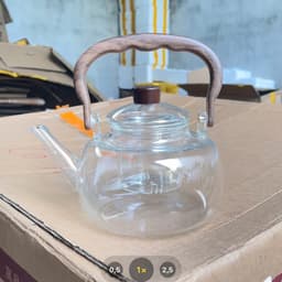 Ấm Thuỷ Tinh Pha Trà Có Lưới Lọc 700 - 900ml và 1100ml hot trend 8