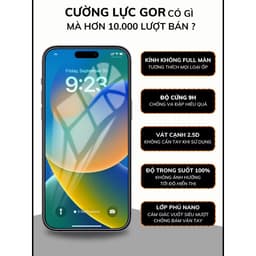 Bộ 2 kính cường lực GOR honor Magic 8 Pro Air trong suốt, siêu mượt Hãng GOR 6