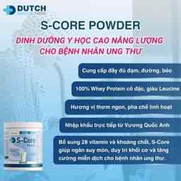 S-Core Powder – bổ sung Whey Protein, 28 vitamin & khoáng chất, giúp duy trì cơ, tăng miễn dịch, phục hồi nhanh chóng! 1