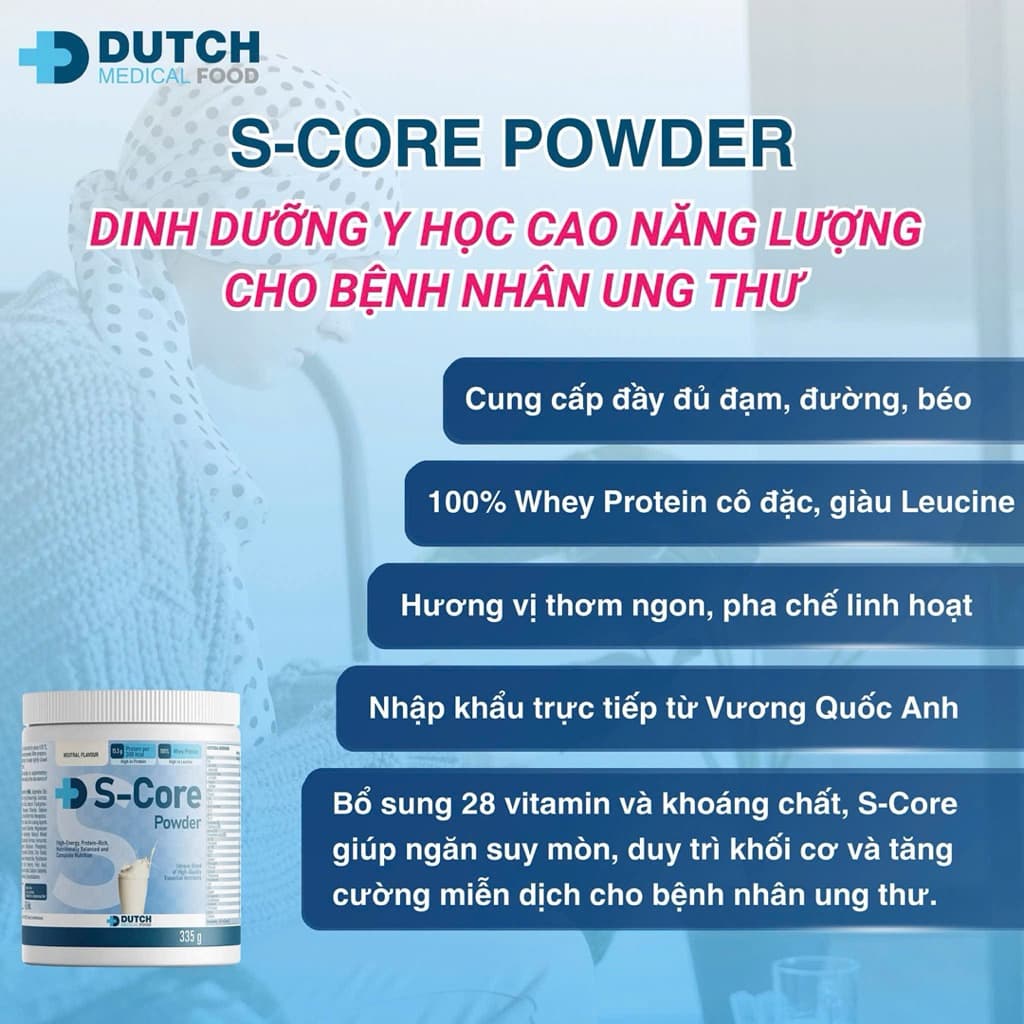 S-Core Powder – bổ sung Whey Protein, 28 vitamin & khoáng chất, giúp duy trì cơ, tăng miễn dịch, phục hồi nhanh chóng!