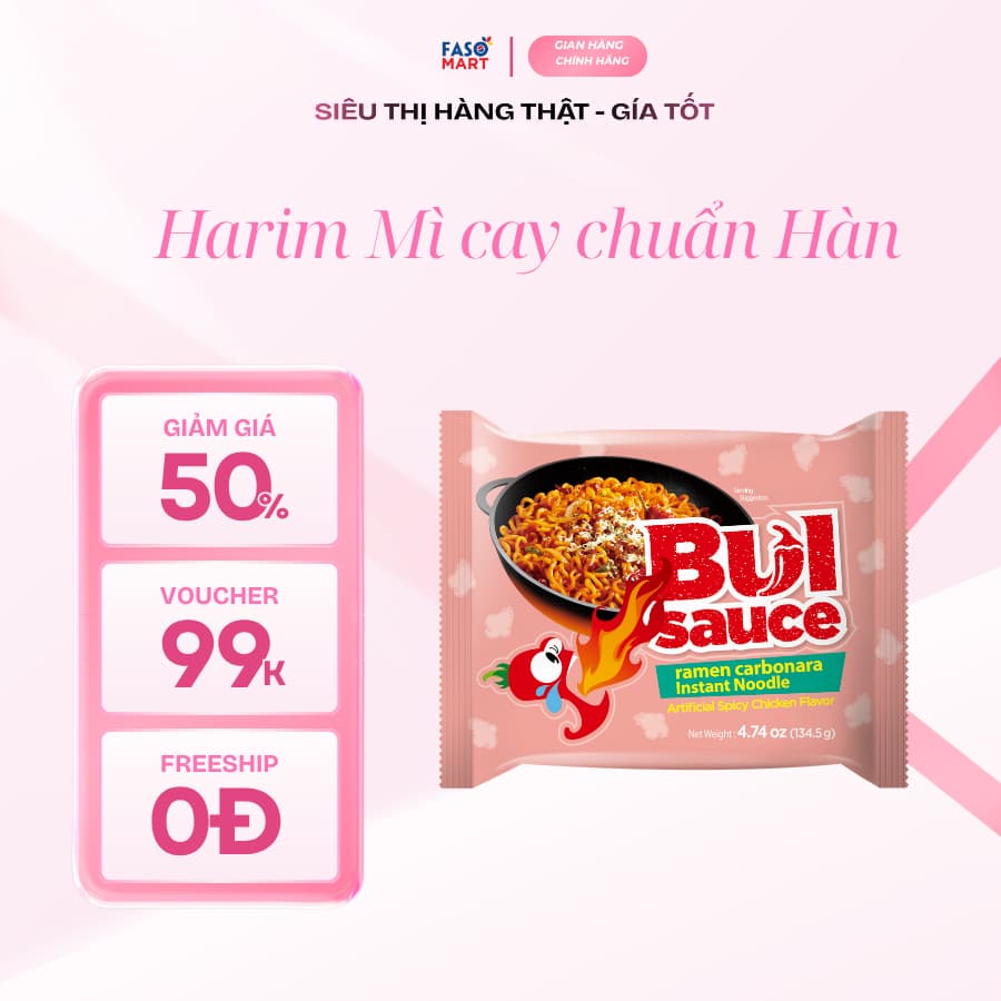 Harim Mì trộn Bibim Ramen 138g