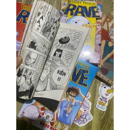 Combo 6q vở Thánh thạch Rave kèm phụ kiện 7