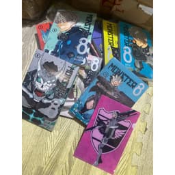 Bộ 11q vở Monster 8 Mon8 Tập 1-11 bản bright - Kaiju quái vật số 8 3