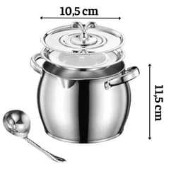 Âu Đựng Mỡ Inox Kèm Lưới Lọc Size 1L, Âu Lọc Dầu Mỡ, Bình Lọc Dầu, Vừa Đựng Dầu Vừa Nấu Ăn, Tiện Lợi 9