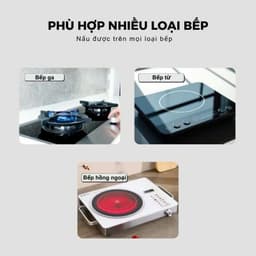 Âu Đựng Mỡ Inox Kèm Lưới Lọc Size 1L, Âu Lọc Dầu Mỡ, Bình Lọc Dầu, Vừa Đựng Dầu Vừa Nấu Ăn, Tiện Lợi 5