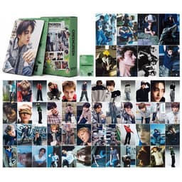Hộp ảnh thẻ lomo Cỏ Tý XANH Co/rtis MARTIN, JAMES, JUHOON, SEONGHYEON, KEONHO ~55 Photocard Laser Card Idol Kpop
 1
