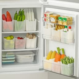 COMBO 10 Hộp Nhựa Đựng Thực Phẩm Cánh Tủ Lạnh Hộp Chia Ô Ngăn Tủ Bảo Quản Rau Củ Gọn Gàng 4