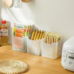 COMBO 10 Hộp Nhựa Đựng Thực Phẩm Cánh Tủ Lạnh Hộp Chia Ô Ngăn Tủ Bảo Quản Rau Củ Gọn Gàng 5