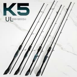 Cần Câu Lure UL K5 Chameleon 1m68–1m8 Carbon 2 Khúc – Máy Đứng & Máy Ngang – Tải Mồi 0.5–8g 3