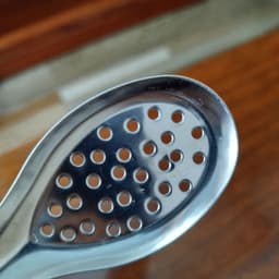 Combo 2 chiếc Muôi, thìa, vá, muỗng lọc chanh quất bằng inox 6