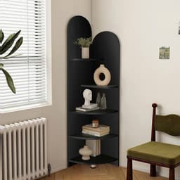Kệ góc tường đa năng decor phòng, Kệ góc trang trí nhà cửa cao cấp gỗ MDF phủ Melamine 1