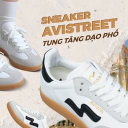 [ AVIS ] [ Tặng Tất ] Giày Sneaker Nam Nữ Aviwin AviStreet Đế Cao Su Da Lộn Phối Thời Trang 8