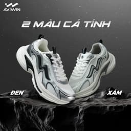 [ NOVA ] [ TẶNG TẤT ] Giày Thể Thao Nova Aviwin Hách Chiều Cao 5cm Độc Quyền Chính Hãng Của Aviwin 3