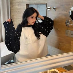 Áo tay dài form rộng 280GSM Whose Studio - Áo Phông Dài Tay Nam Nữ Cotton 100% MONO WHISPER LONGSLEEVE 7