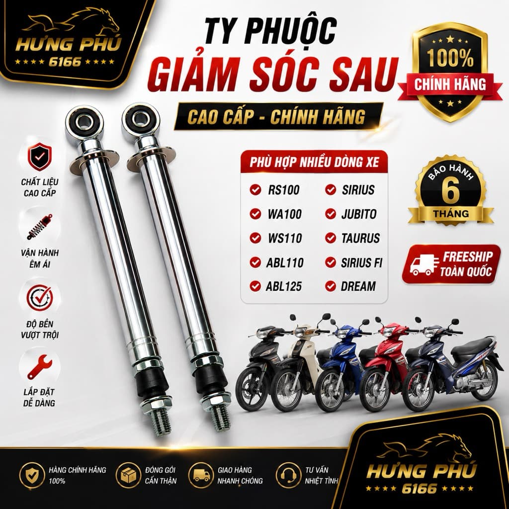 Ty sau zin trần rs100/ws110/abl110/abl125/jupito/sirius/sirius fi/dream
