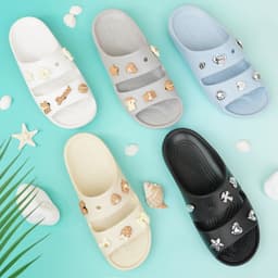 [ DS01 ] [ Tặng Charm ] Dép nữ hai quai Aviwin DS01 basic sang xịn cực êm chân 2