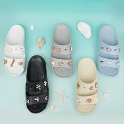 [ DS01 ] [ Tặng Charm ] Dép nữ hai quai Aviwin DS01 basic sang xịn cực êm chân 3