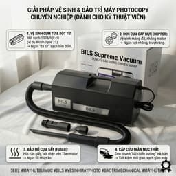 Máy Hút Bụi Mực BJLS Supreme Vacuum 800W Dùng Cho Máy In Máy Photocopy Hoạt Động Ổn Định Bền Đẹp 4