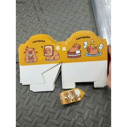 Set 20 / 30 / 50 Khay Đựng Quà Bánh Kẹo Hoạt Hình + Túi Gói Quà | Khay Làm Combo Snack Box 6