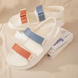 [S001] Dép sandal quai dù Aviwin Flow 1 S001 siêu nhệ siêu êm cho học sinh sinh viên đế cao 3cm 3