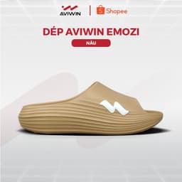 [ EMOZI02 ] Dép bánh mì nguyên khối nam nữ Aviwin Emozi 02 chất liệu EVA cao cấp 4cm 8