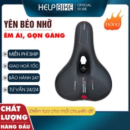 Yên xe đạp size nhỡ, êm ái, gọn gàng thời gian - YBN 2