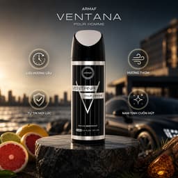 Xịt khử mùi làm thơm cơ thể Armaf Ventana (200ml) 3