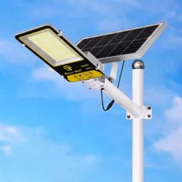 Đèn Đường Bàn Chải Năng Lượng Mặt Trời MayorWolf 2000W Nhôm Đúc, Cho Kho Bãi, Đường Đi, Bãi Xe MW.BC22000 6