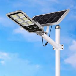 Đèn Bàn Chải Năng Lượng Mặt Trời Mayor Wolf 300W Nhôm Đúc Cao Cấp, Cho Sân Vườn, Kho Bãi [MW.BC1300] 6