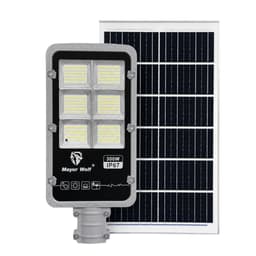 Đèn Bàn Chải Năng Lượng Mặt Trời Mayor Wolf 300W Nhôm Đúc Cao Cấp, Cho Sân Vườn, Kho Bãi [MW.BC1300] 9